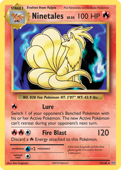 Ninetales #15 Evolutions