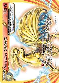 Ninetales BREAK #16 Evolutions