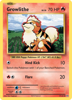 Growlithe #17 PSA 10