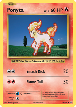 Ponyta #19 PSA 10