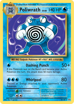 Poliwrath #25 Evolutions