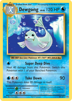Dewgong #29 Evolutions