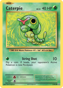 Caterpie #3 PSA 10