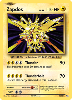 Zapdos #42 PSA 10