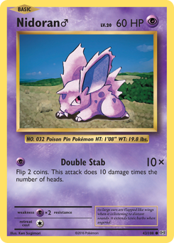 Nidoran ♂ #43 Evolutions