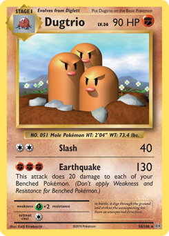 Dugtrio Evolutions #56