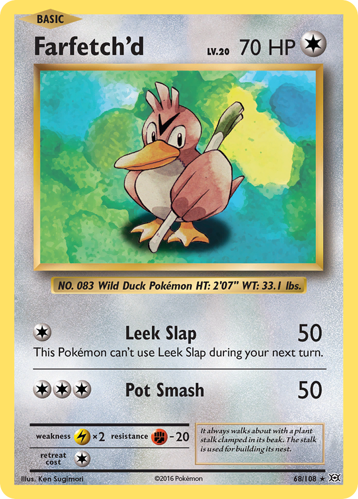 Farfetch'd #68 Evolutions