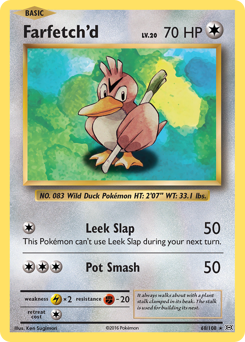 Farfetch'd #68 Evolutions