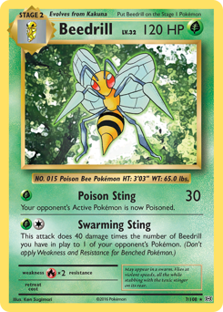 Beedrill #7 Evolutions