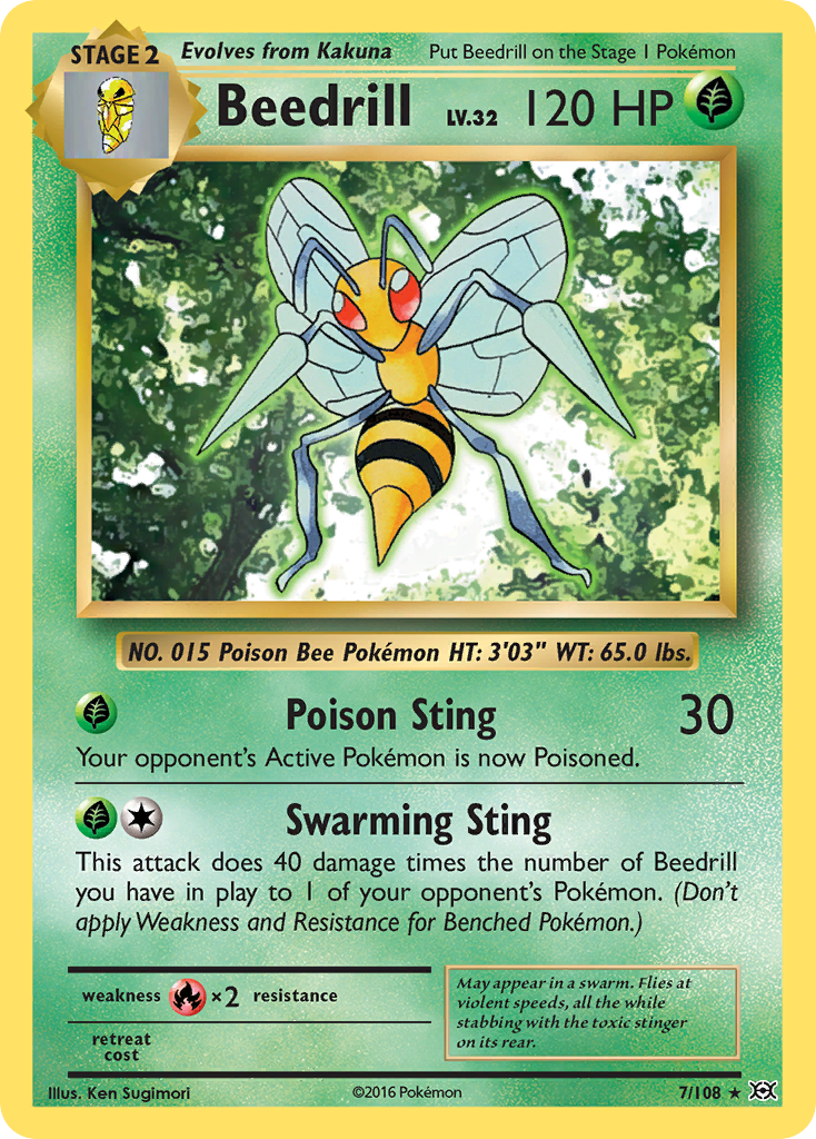 Beedrill #7 Evolutions