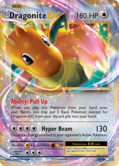 Dragonite-EX #72 Evolutions