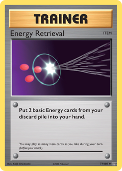 Energy Retrieval #77 Evolutions