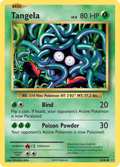 Tangela #8 PSA 10