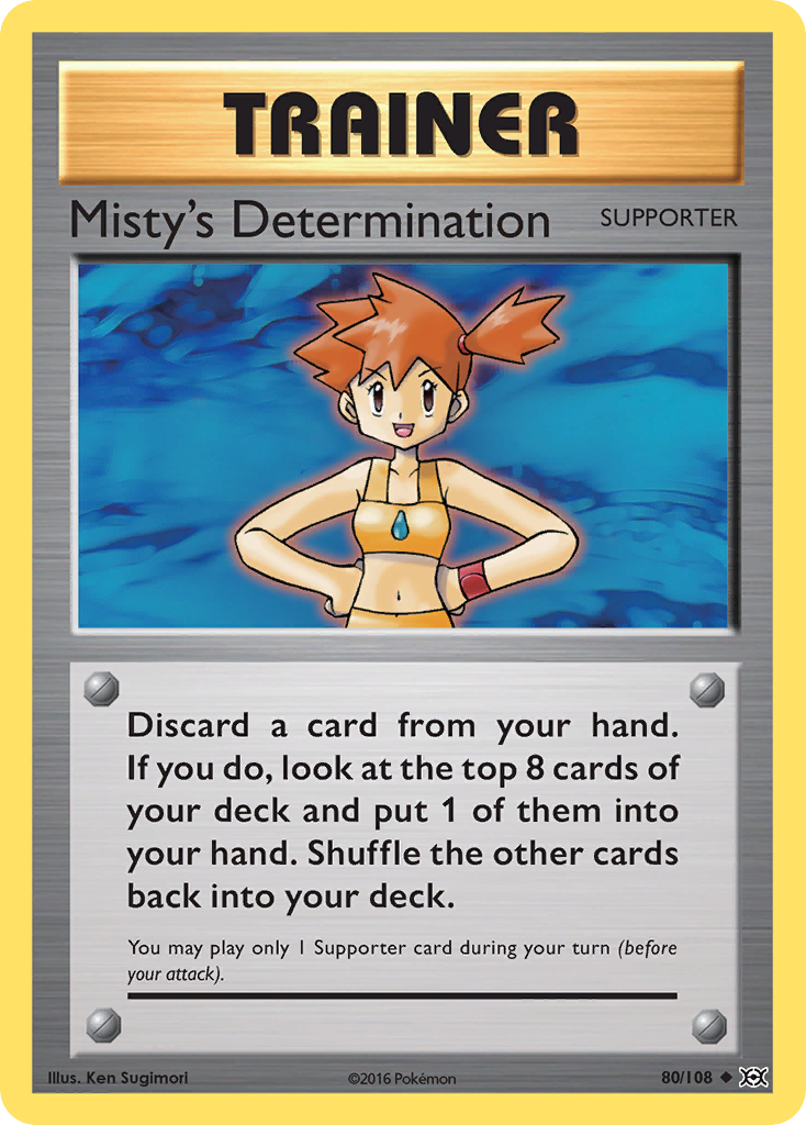 Misty's Determination #80 Evolutions