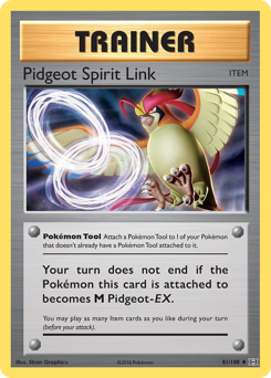 Pidgeot Spirit Link #81 PSA 10