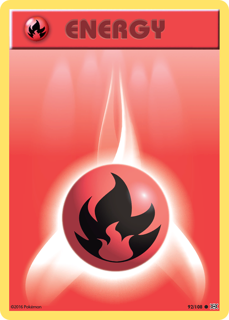 Fire Energy #92 Evolutions