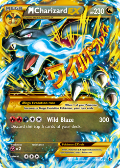M Charizard-EX #108 Flashfire
