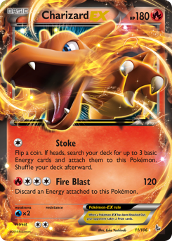 Charizard-EX #11 Flashfire
