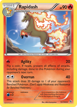 Rapidash #15 PSA 10