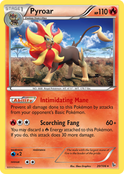Pyroar #20 Flashfire