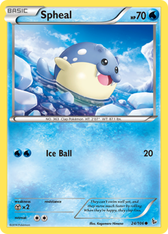 Spheal #24 Flashfire