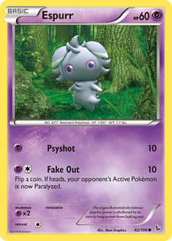 Espurr #42 PSA 10