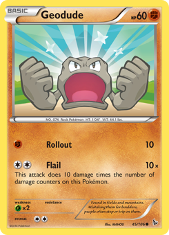 Geodude #45 Flashfire