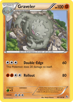 Graveler #46 Flashfire