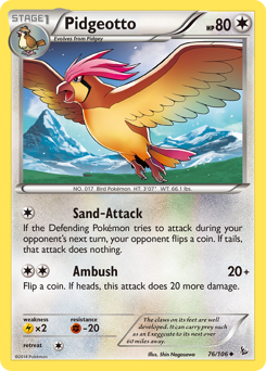 Pidgeotto #76 PSA 10