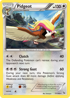 Pidgeot #77 Flashfire