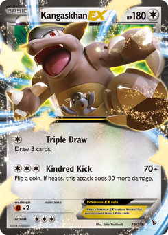 Kangaskhan-EX #78 Flashfire