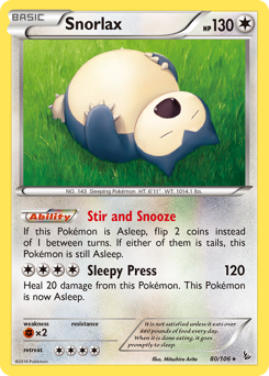 Snorlax #80 PSA 10
