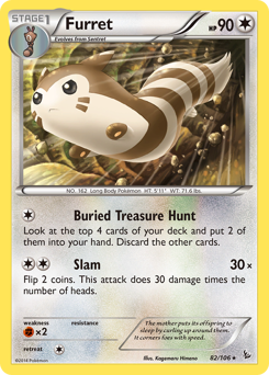 Furret #82 Flashfire