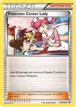 Pokémon Center Lady #93 Flashfire