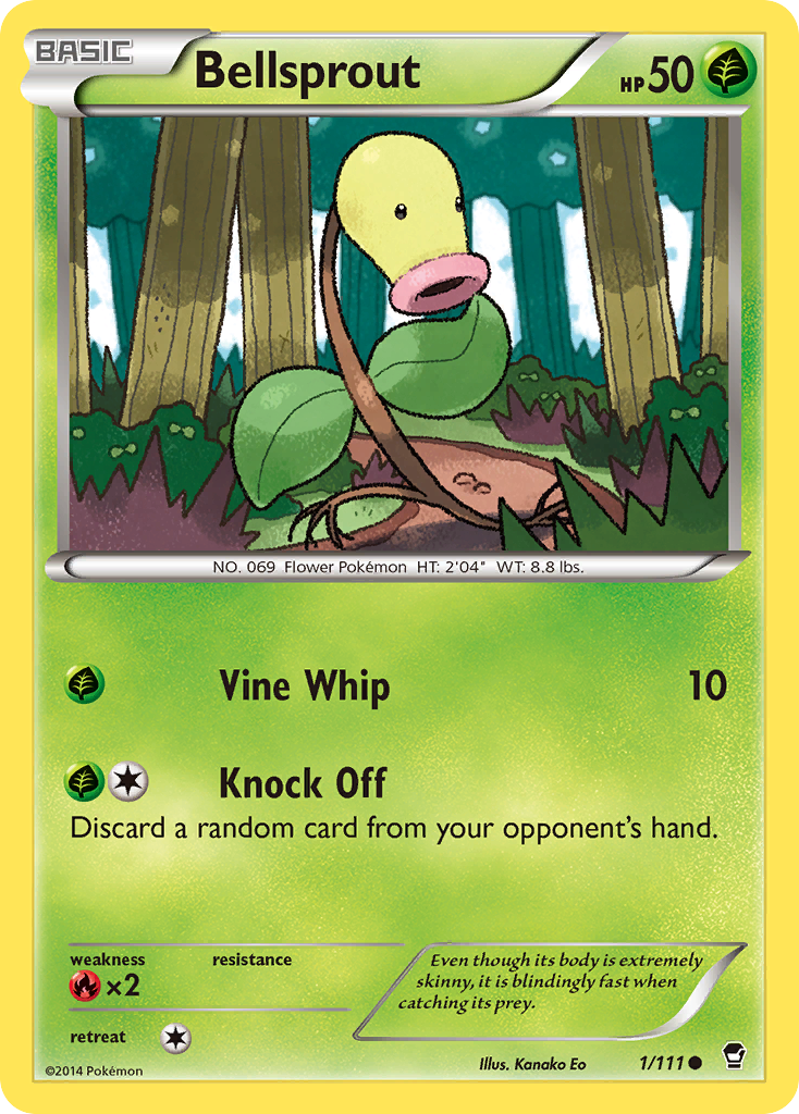 Bellsprout #1 Furious Fists