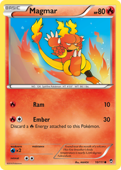 Magmar Furious Fists #10