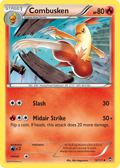 Combusken #13 Furious Fists