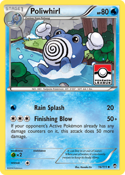 Poliwhirl Furious Fists #16