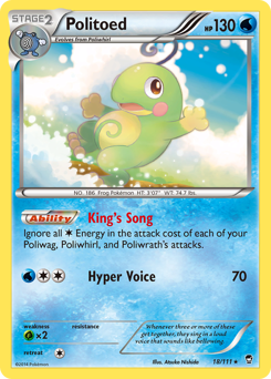 Politoed #18 Furious Fists