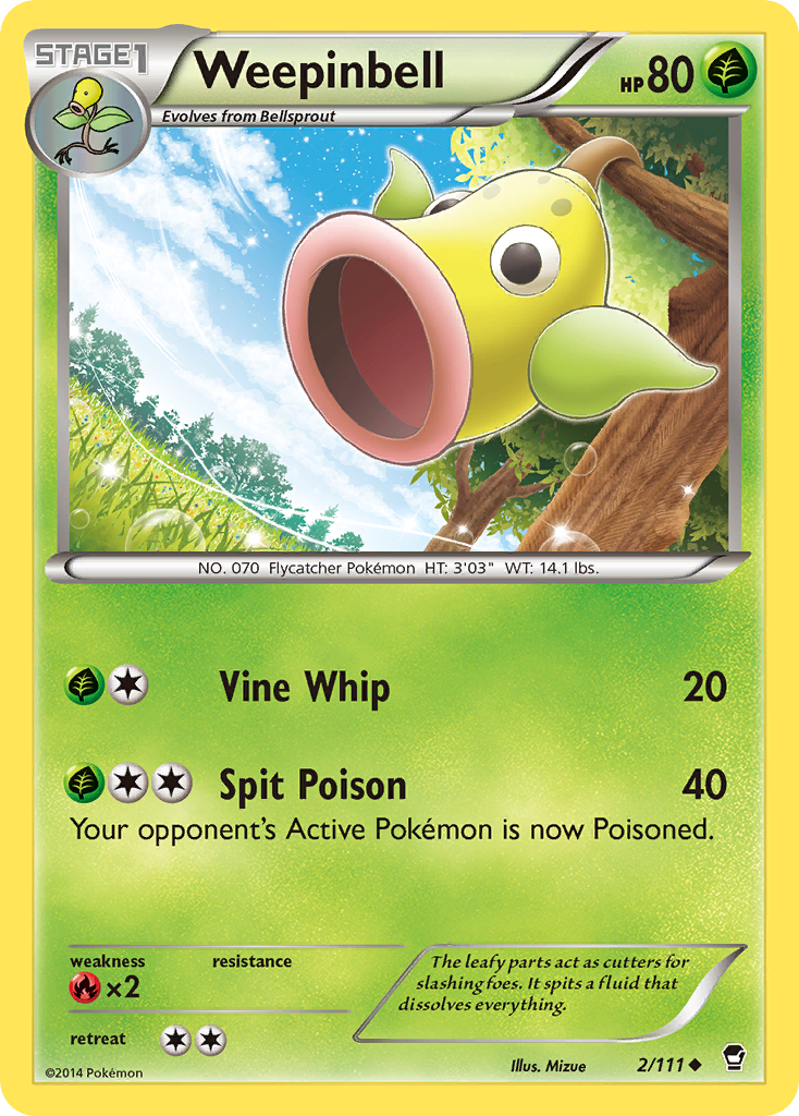 Weepinbell #2 Furious Fists