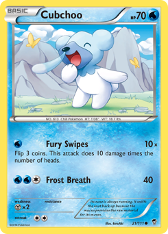 Cubchoo #21 Furious Fists