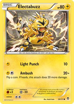 Electabuzz Furious Fists #29