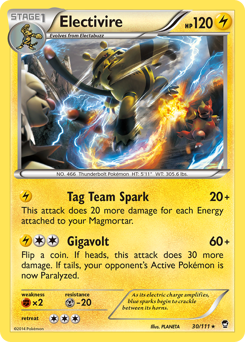 Electivire Furious Fists #30