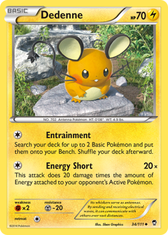 Dedenne Furious Fists #34