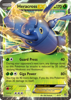 Heracross-EX #4 Furious Fists