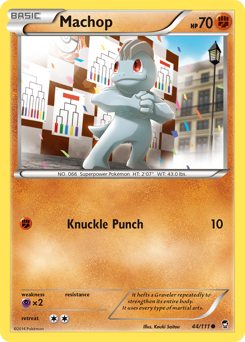 Machop Furious Fists #44
