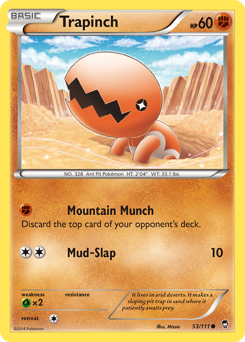 Trapinch Furious Fists #53