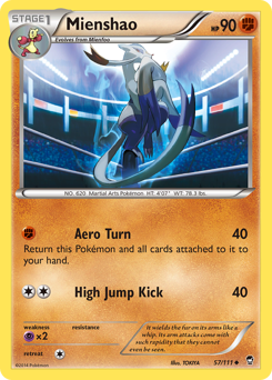 Mienshao #57 Furious Fists
