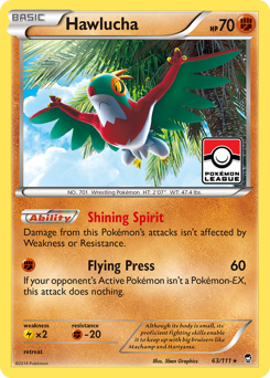 Hawlucha Furious Fists #63