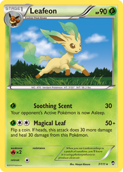 Leafeon #7 Furious Fists